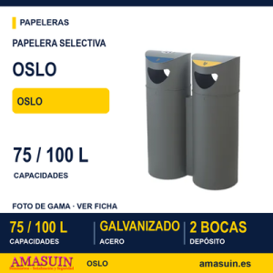 Papelera Modular Oslo Selectiva