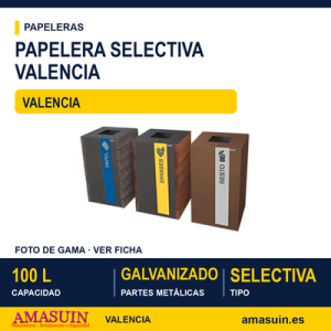 Papelera VALENCIA SELECTIVA