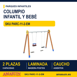 Columpio Mixto dos plazas infantil/Bebe