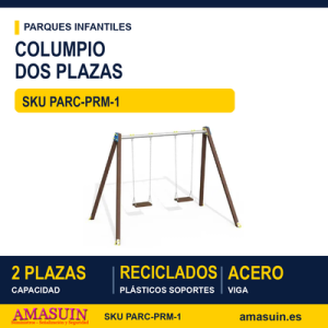 COLUMPIO 2 PLAZAS INFANTIL Plást. REC.