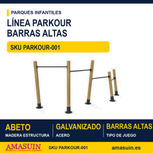 LÍNEA PARKOUR – BARRAS ALTAS