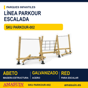 LÍNEA PARKOUR – ESCALADA