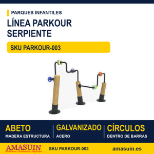 LÍNEA PARKOUR – SERPIENTE