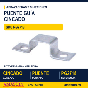 Puente guía Cincado