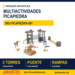 Juego Multiactivid. CONJUNTO PICAPIEDRA