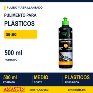 GUBOSA Pulimento para Plásticos GB-295 - 500 ml
