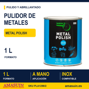 GUBOSA Metal Polish – Pulidor de Metales Profesional - 1 L