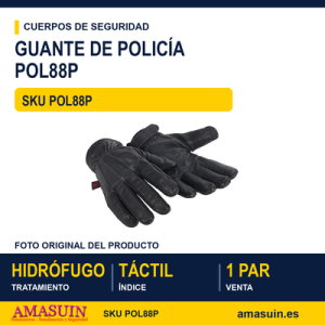 Guante de policía con protección térmica al calor y al corte POL88P Dragon TB Group