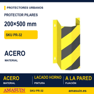 Protector Pilares y Tuberías PR32 200x500mm