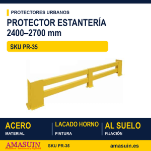 Protector Estantería PR035 2400mm a 2700mm