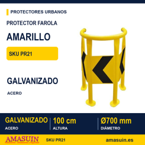 Protector Farola Amarillo Ø700mm