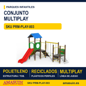 Conjunto MULTIPLAY – Plástico reciclado