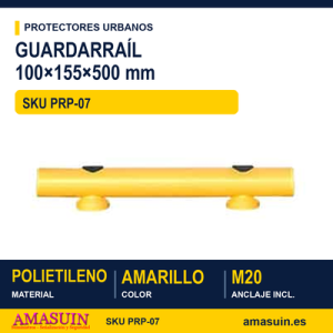 Guardarraíl Polietileno 100x155x500mm