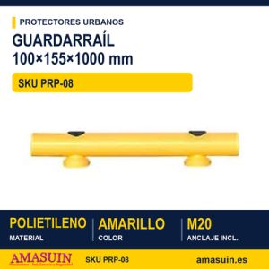 Guardarraíl Polietileno 100x155x1000mm