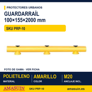 Guardarraíl Polietileno 100x155x2000mm