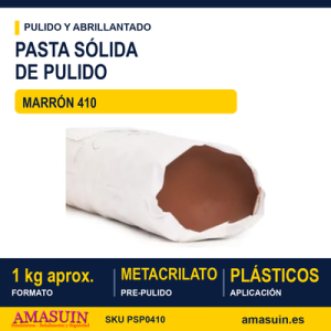 Pasta Sólida Pulir Marrón 410