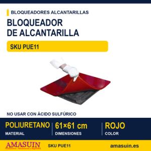 Bloqueador Alcantarilla PU 61x61cm