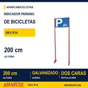 Indicador Parking Bicicletas.