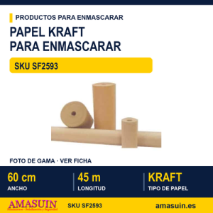 Papel Kraft 60cmx45m de 40gr
