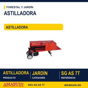 ASTILLADORA 7 TON HORIZONTAL