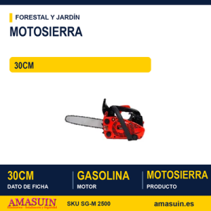 MOTOSIERRA GASOLINA ESPADA 30 CM