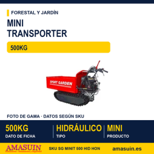 MINITRANSPORTER 500KG HIDRAULICO GX