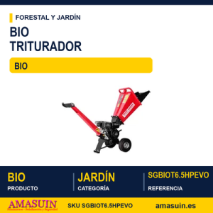 BIOTRITURADOR 6.5 HP EVO