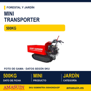 MINITRANSPORTER 500KG ROJO