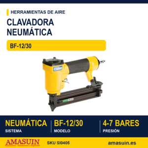 Clavadora Neumática SUMAKE BF-12/30