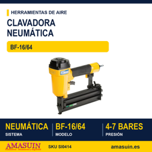 Clavadora Neumática SUMAKE BF-16/64