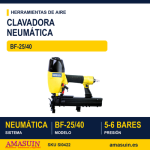 Clavadora Neumática SUMAKE BF-25/40