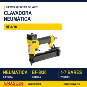 Clavadora Neumática SUMAKE BF-8/30