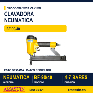 Clavadora Neumática SUMAKE BF-90/40