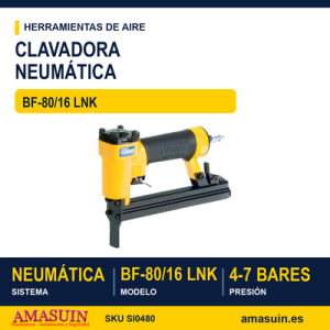 Clavadora Neumática SUMAKE BF-80/16 LNK