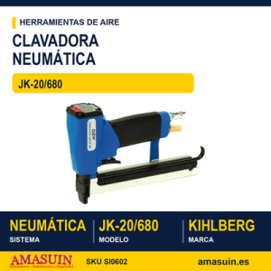 Clavadora Neumática Kihlberg JK-20/680