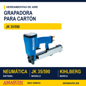 Grapadora cartón Kihlberg JK 35/590