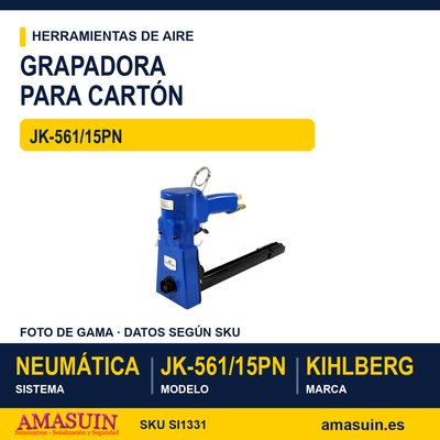 Grapadora Cartón Kihlberg JK-561/15PN 1 Grapadora Cartón Kihlberg JK-561/15PN