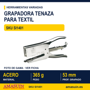 Grapadora Tenaza para Textil R1/43