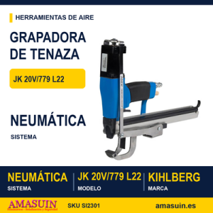 Grapadora de Tenaza para colchones Kihlberg JK 20V/779 L22