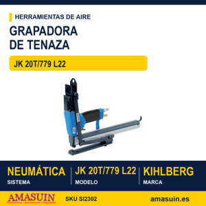 Grapadora de Tenaza Kihlberg JK 20T/779 L22