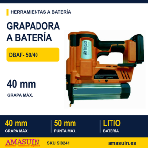 Grapadora a batería DBAF- 50/40