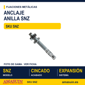Anclaje anilla SN Cincado