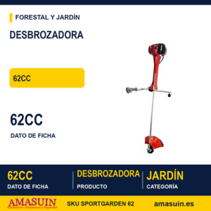 DESBROZADORA 62 CC