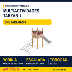 Juego Multiactividades TORRE TARZÁN 1