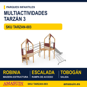 Juego Multiactividades CONJUNTO TARZÁN 3
