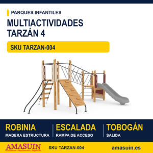 Juego Multiactividades CONJUNTO TARZÁN 4