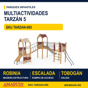 Juego Multiactividades CONJUNTO TARZÁN 5