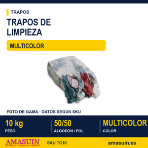 Trapo Color 10 Kilos.