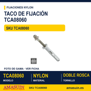 Taco clavo abrazadera