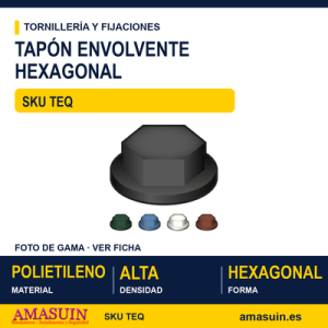Tapon envolvente hexagonal
